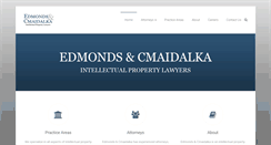 Desktop Screenshot of edmondsiplaw.com